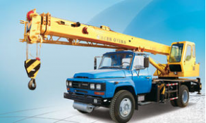 Telescopic crane / truck-mounted - 3 180 mm, 10 490 kg | QY8B.5