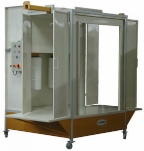 Manual powder coating booth - KPZ-2P