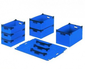Polypropylene crate - max. 300 x 345 x 600 mm, max. 18 kg | ECO