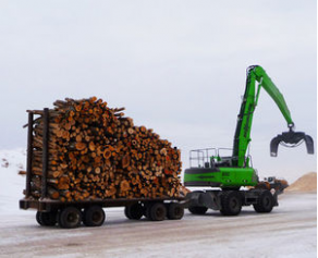 Trailerable log loader - max. 38.5 t, max. 17 m | 830 M