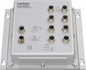 Managed Ethernet switch / for railway applications - IES-0008A EN50155