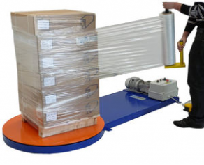 Manual stretch wrapper / pallet / stretch film - max. 10 rpm, max. 1500 x 2150 x 400 mm | 1.5 series