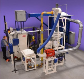 Pressure sand-blasting machine / robotic / precision - 54 x 46 in, 3.5 cu ft | RB-RSSA-8