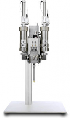 Two-component resin mixer-dispenser / with piston pump - A90