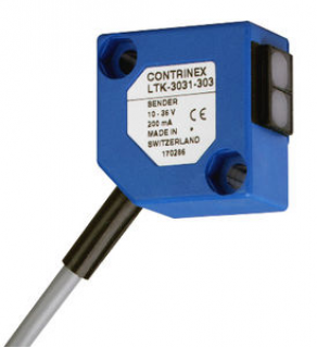 Photoelectric sensor / direct reflection sensor / block type - max. 600 mm, 30 x 30 mm | LTK-3031-303