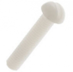 Screw / button head / slotted / plastic - 421 series