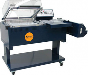 Bell type packaging machine / with heat shrink film / semi-automatic - max. 450 x 300 mm, 8 - 13 p/min | W13-L
