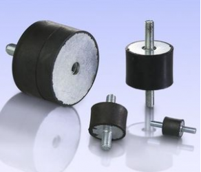 Rubber damper / metal bonding - ø 6 - 100 mm, 1.5 - 800 kg | Mx series
