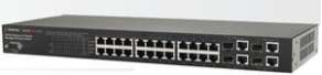 Managed Ethernet switch / rack-mounted - 28 ports, 10/100/1000 MB | ES9528