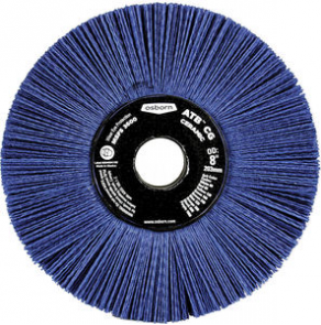 Circular brush / finishing / ceramic fiber - ø 6 - 14 in