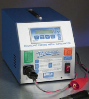 Electrostatic deposition machine / with rotating cathodes - Rocklinizer Model 850