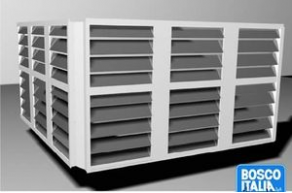 Low-noise ventilation grill - max. 1 500 x 3 000 x 500 mm | LOUVRE